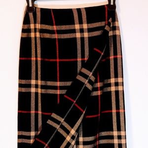 Women's Wool Wrap Skirt